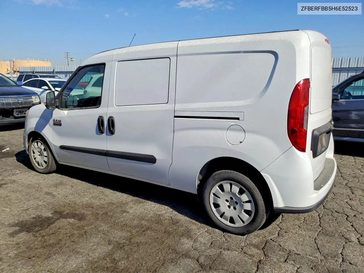 2017 Ram Promaster City Slt VIN: ZFBERFBB5H6E52523 Lot: 61348726