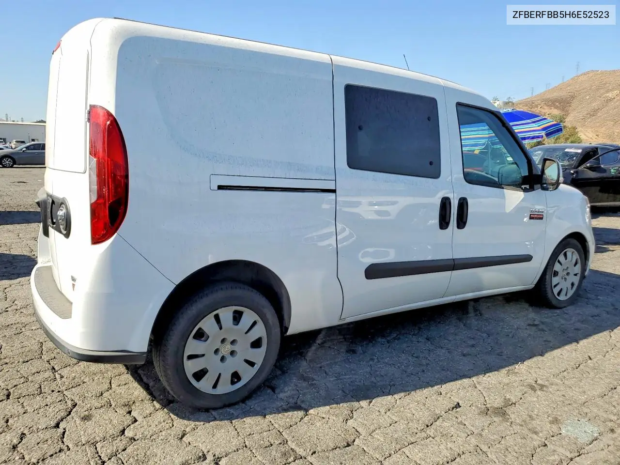 2017 Ram Promaster City Slt VIN: ZFBERFBB5H6E52523 Lot: 61348726