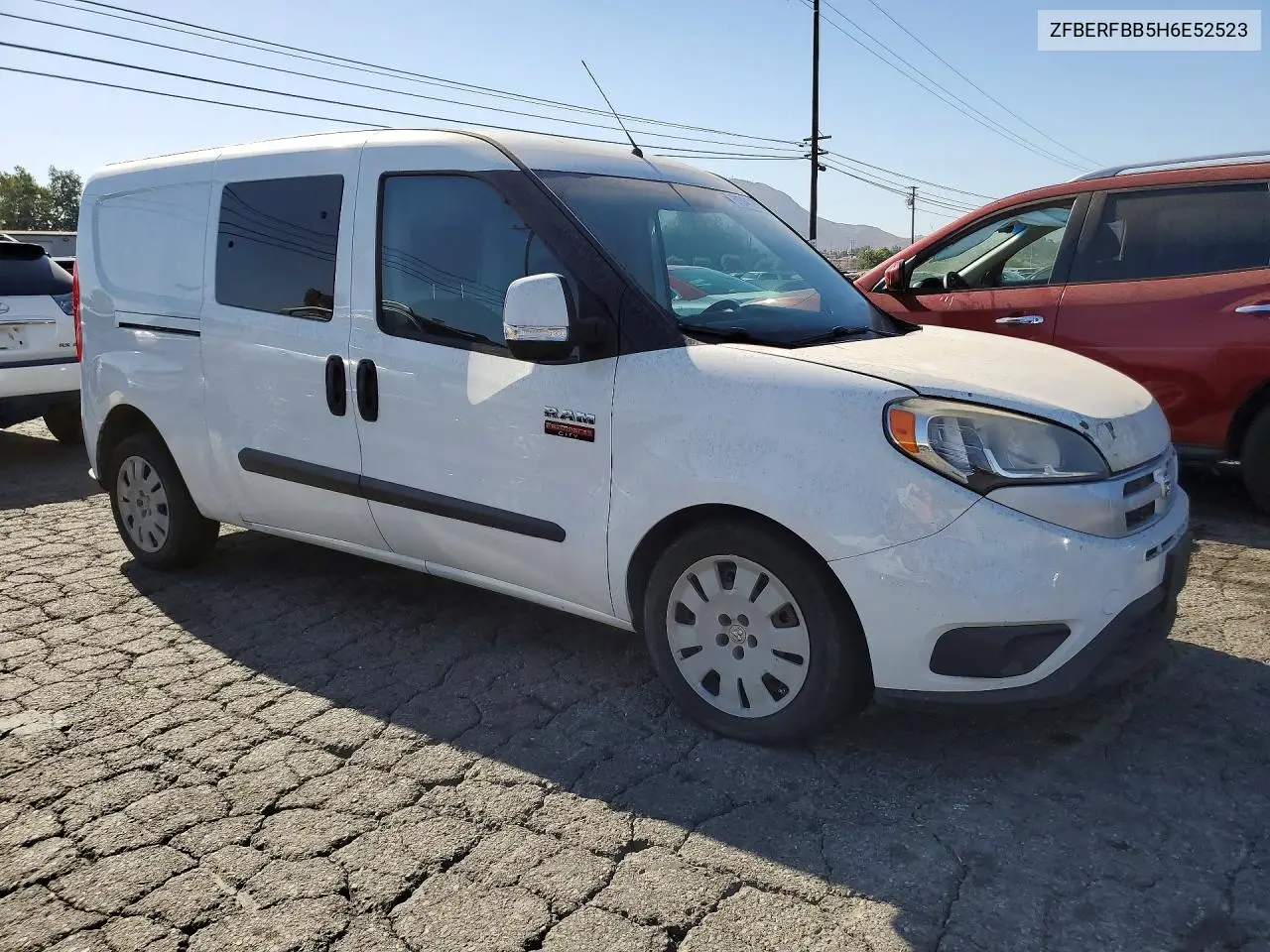 2017 Ram Promaster City Slt VIN: ZFBERFBB5H6E52523 Lot: 61348726