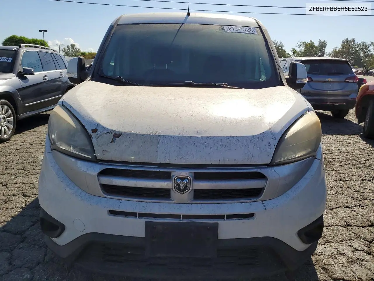 2017 Ram Promaster City Slt VIN: ZFBERFBB5H6E52523 Lot: 61348726
