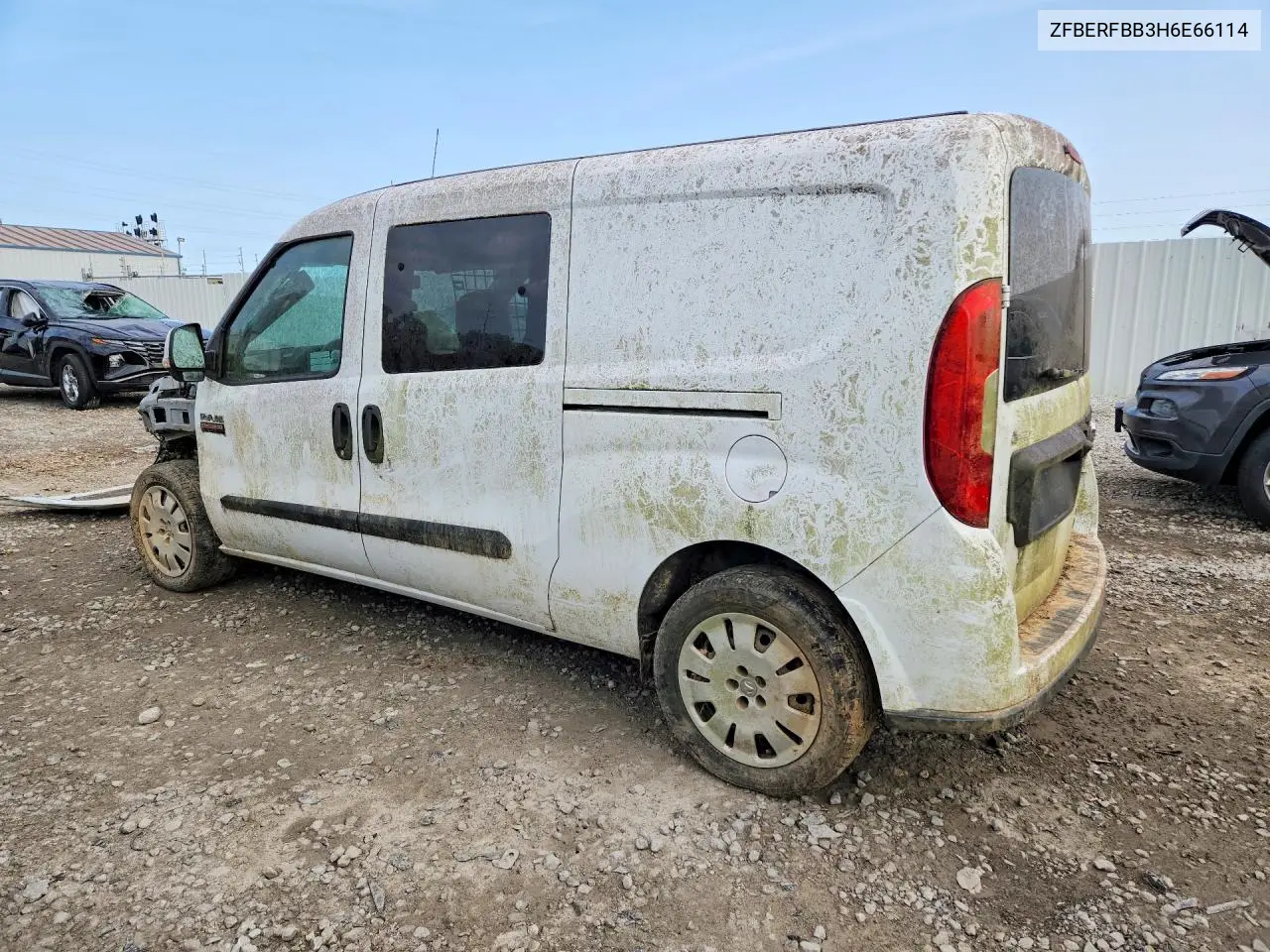 2017 Ram Promaster City Slt VIN: ZFBERFBB3H6E66114 Lot: 61671056