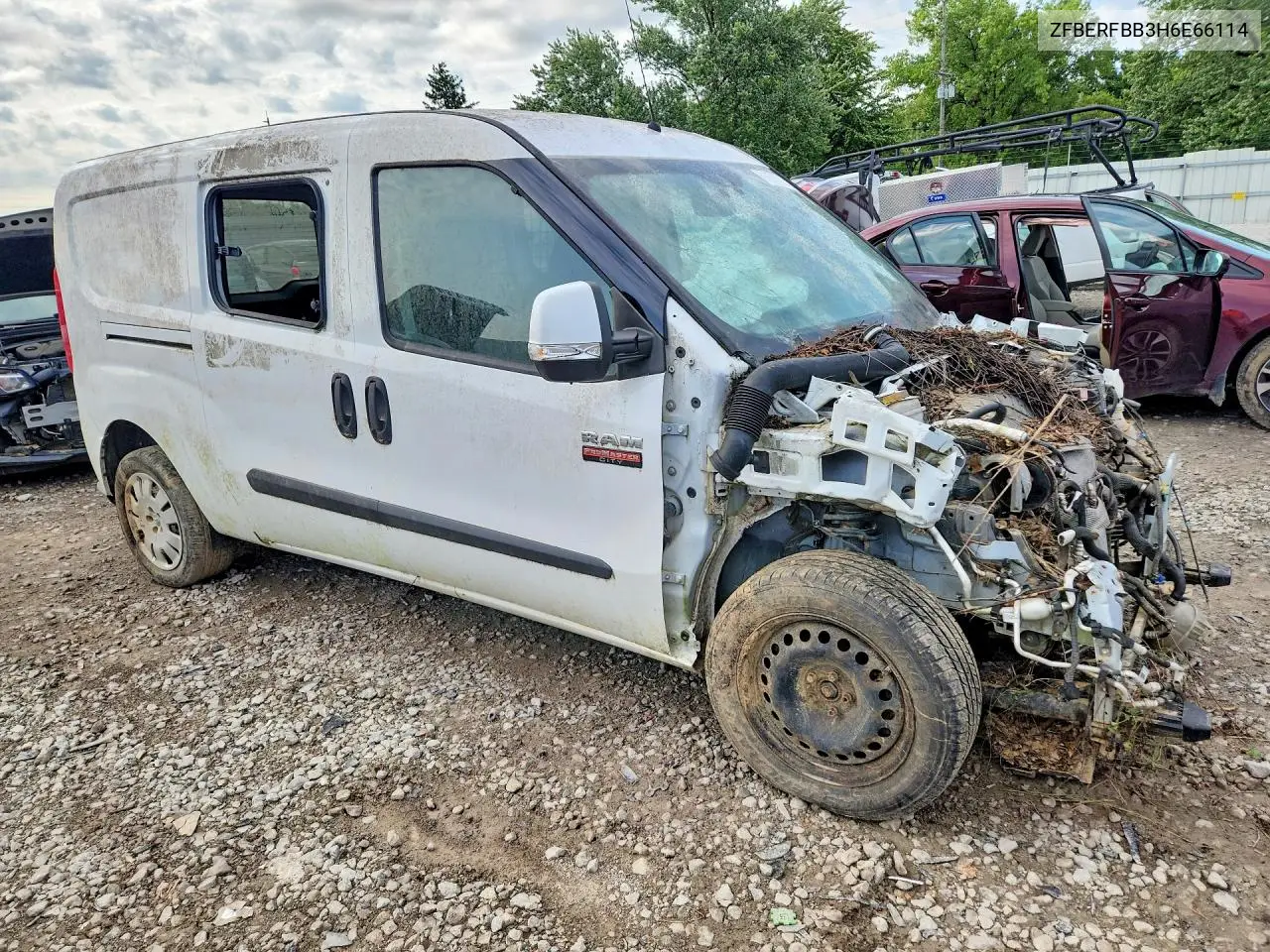2017 Ram Promaster City Slt VIN: ZFBERFBB3H6E66114 Lot: 61671056