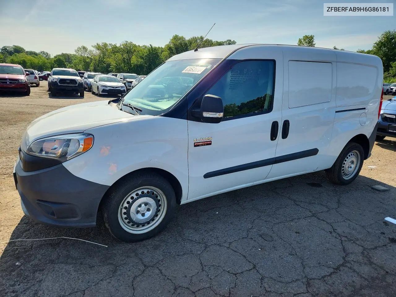 2017 Ram Promaster City VIN: ZFBERFAB9H6G86181 Lot: 61693976