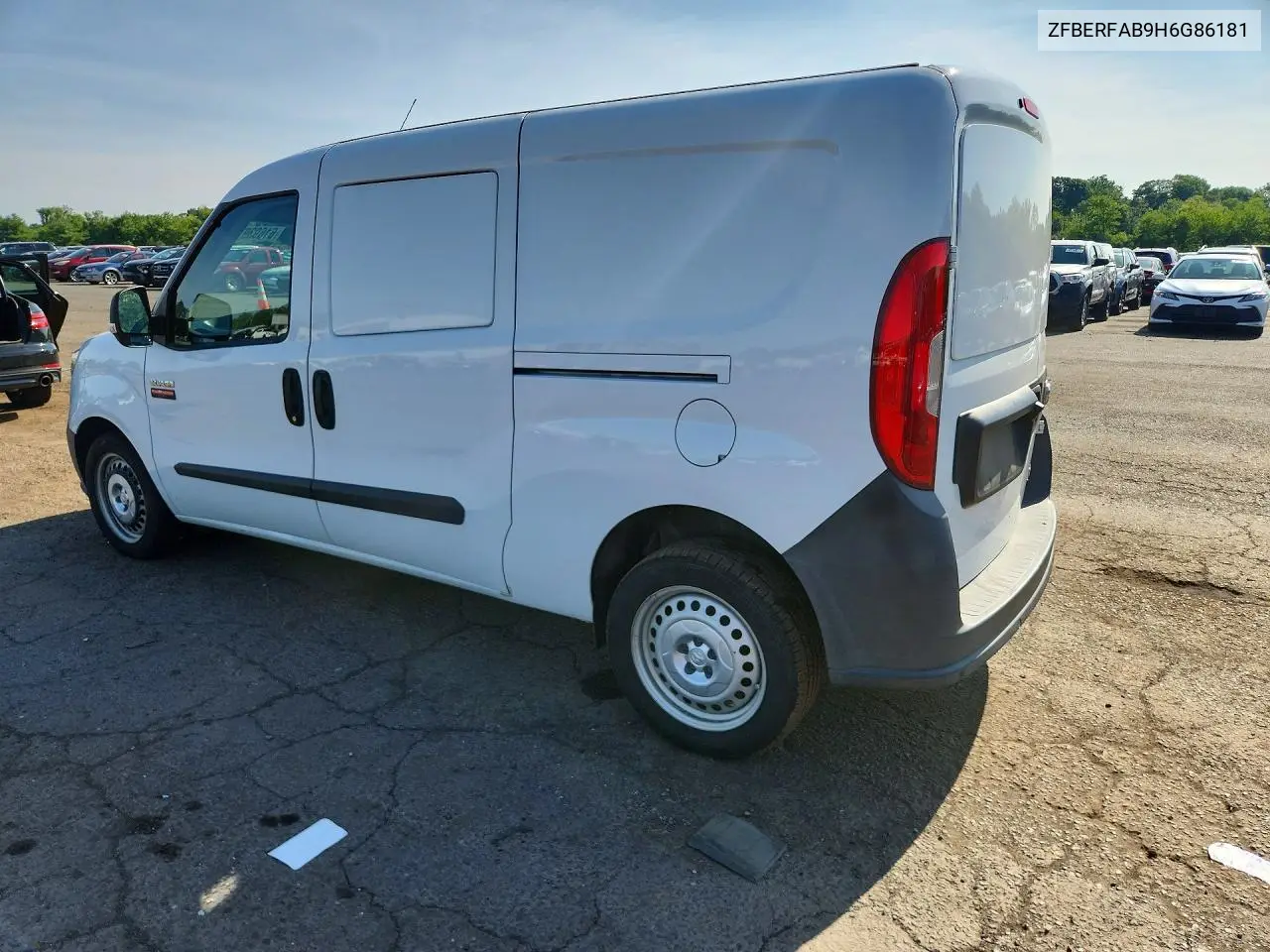 2017 Ram Promaster City VIN: ZFBERFAB9H6G86181 Lot: 61693976