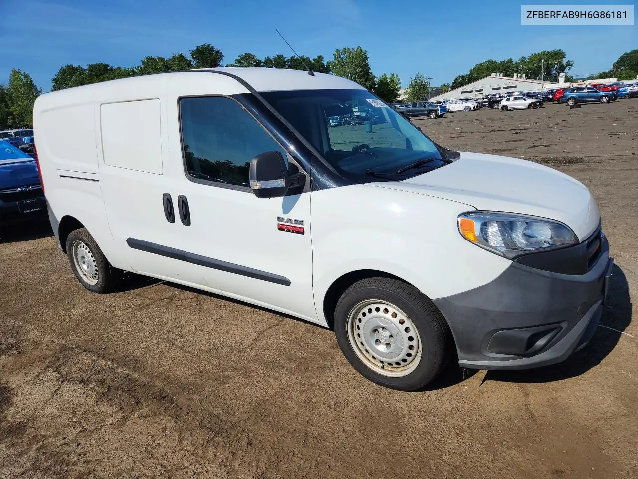 2017 Ram Promaster City VIN: ZFBERFAB9H6G86181 Lot: 61693976
