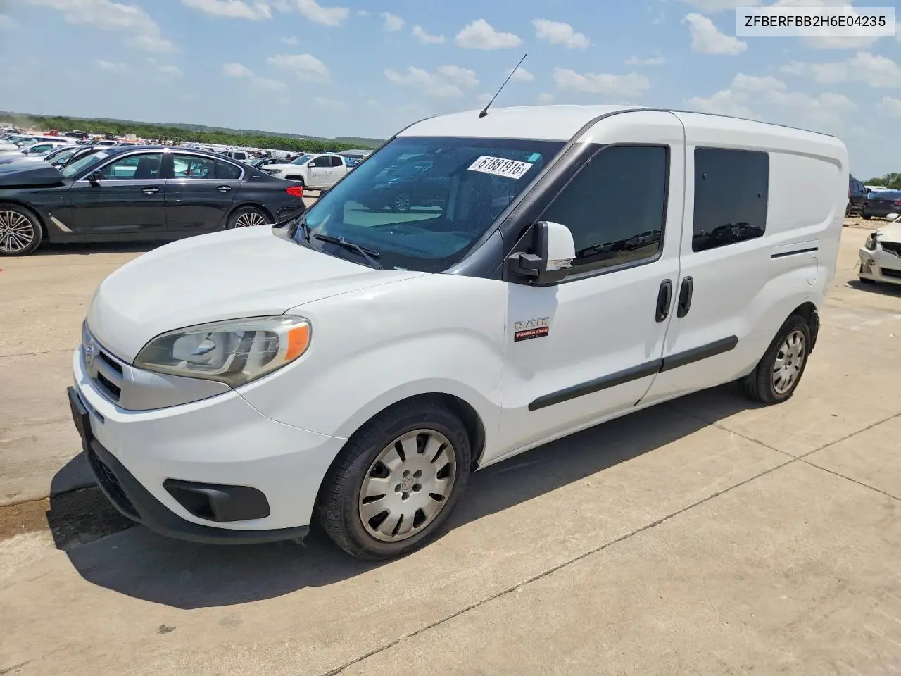 2017 Ram Promaster City Slt VIN: ZFBERFBB2H6E04235 Lot: 61881916