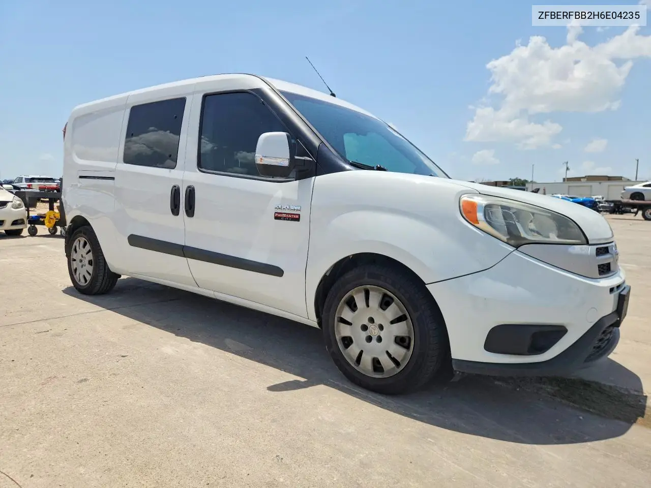 2017 Ram Promaster City Slt VIN: ZFBERFBB2H6E04235 Lot: 61881916