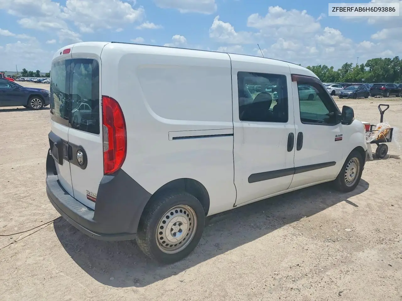 2017 Ram Promaster City VIN: ZFBERFAB6H6D93886 Lot: 77248745