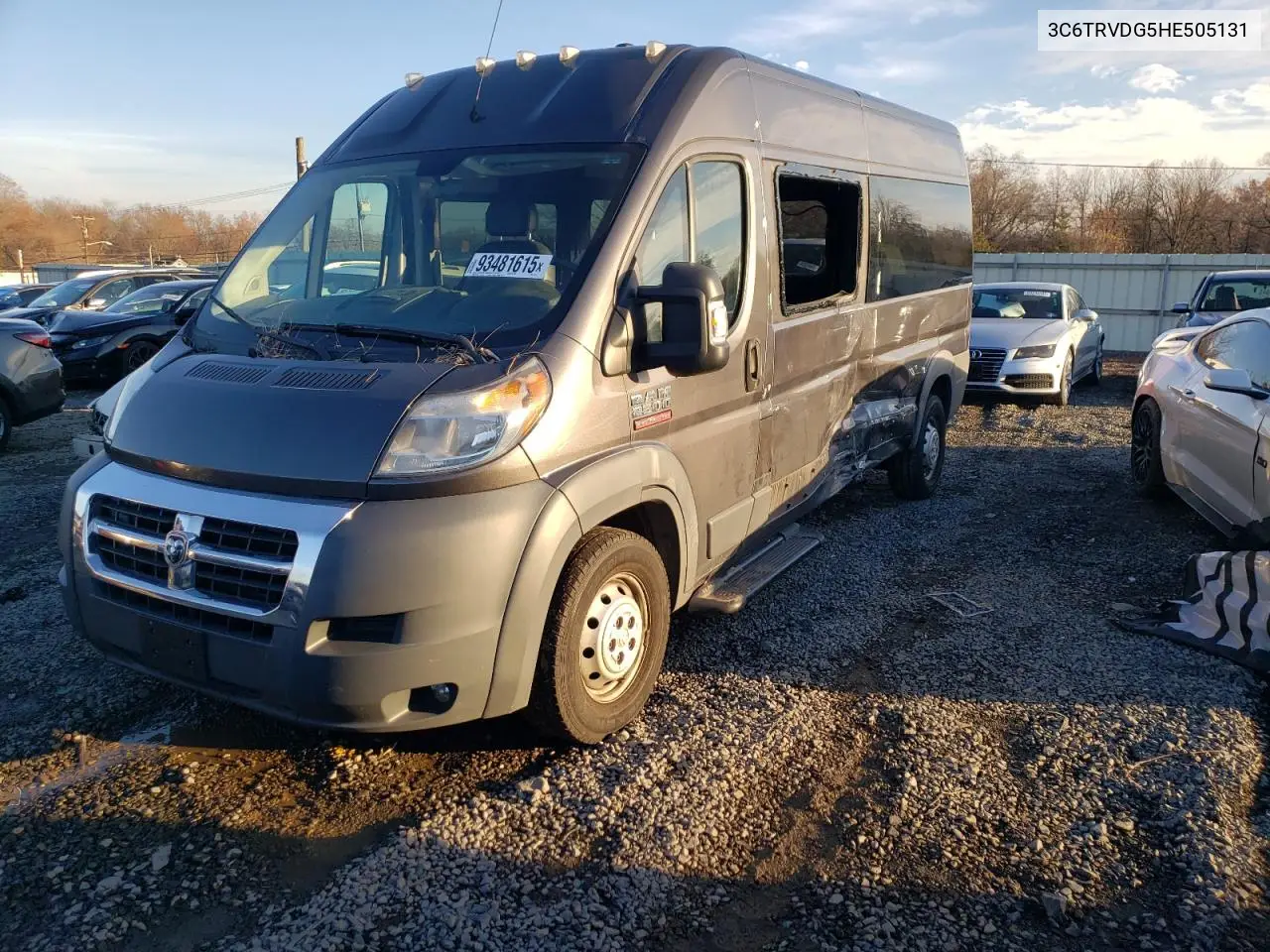 3C6TRVDG5HE505131 2017 Ram Promaster 2500 2500 High