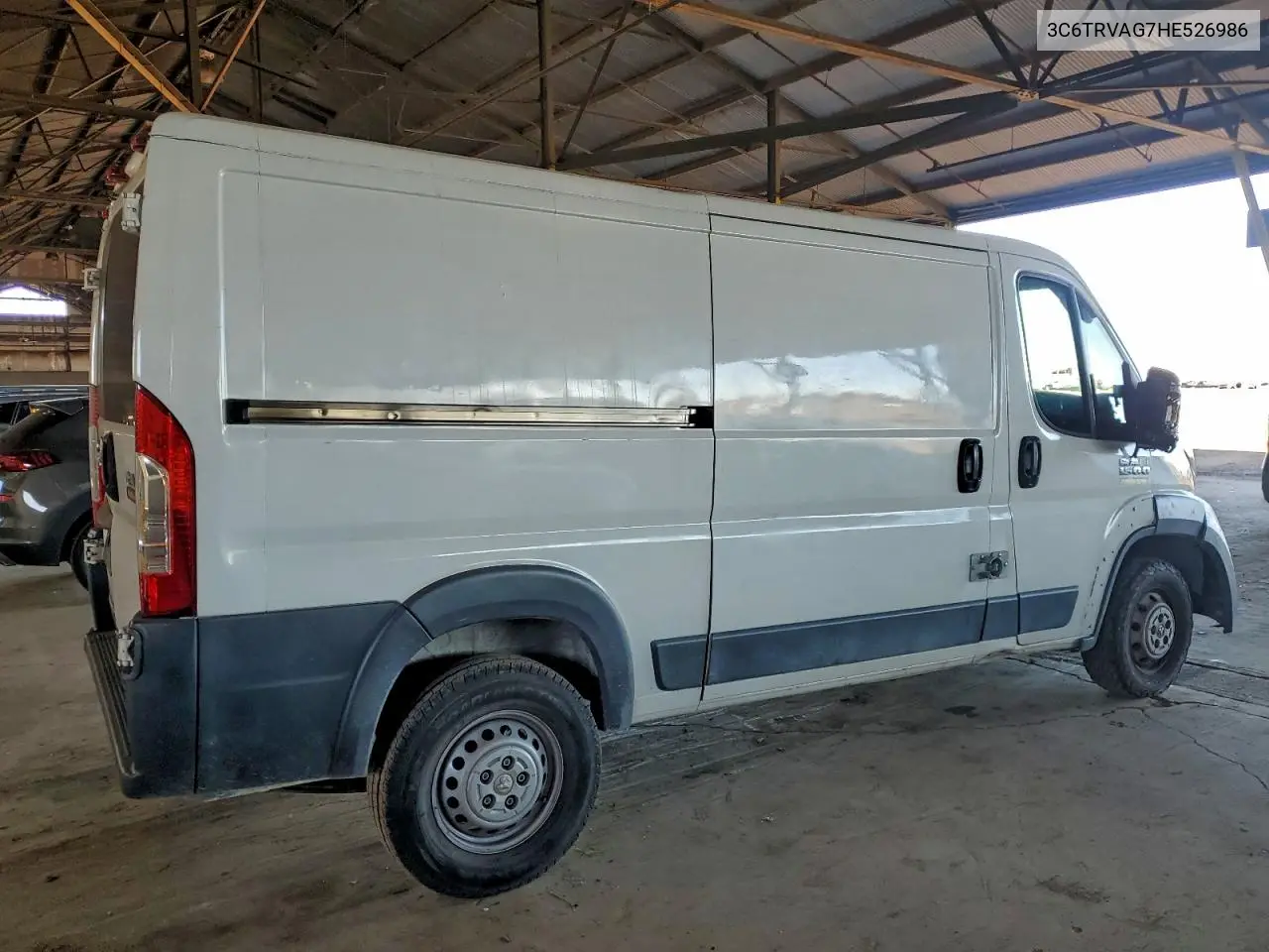 3C6TRVAG7HE526986 2017 Ram 1500