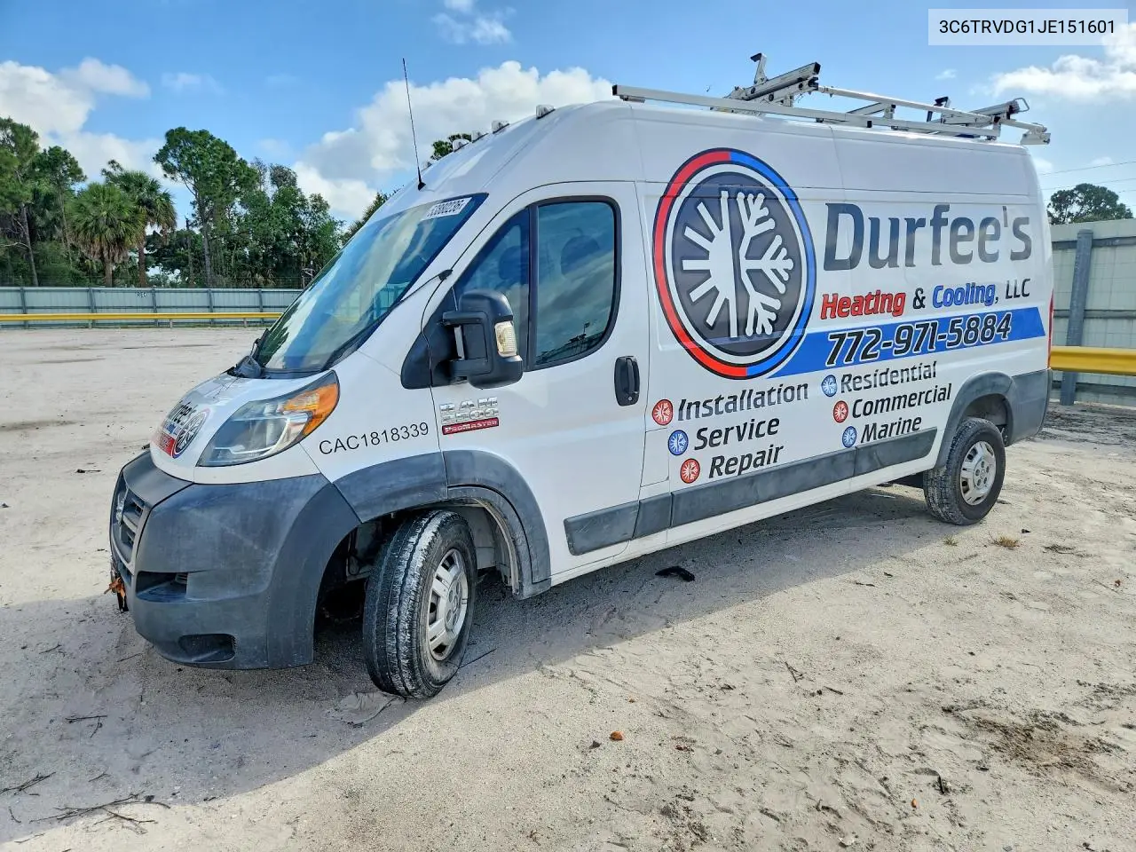 2018 Ram Promaster 2500 2500 High