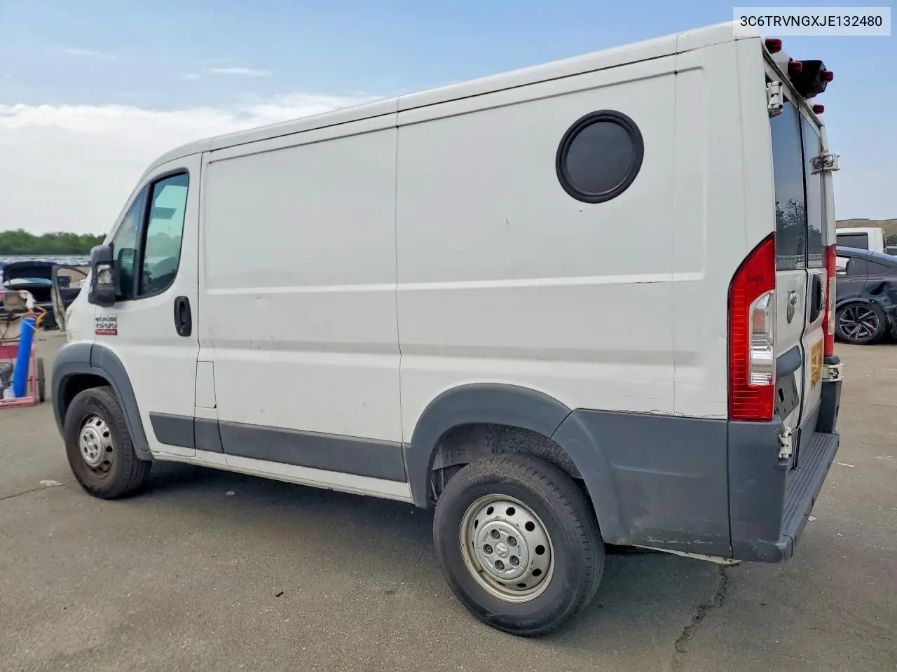 2018 Ram Promaster 1500 Delivery Van VIN: 3C6TRVNGXJE132480 Lot: 55534186