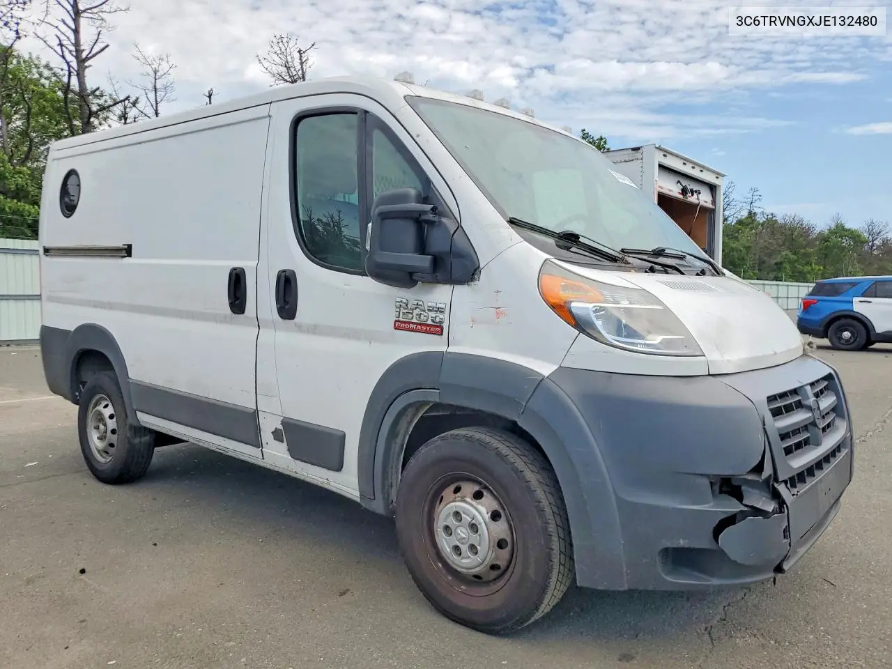 2018 Ram Promaster 1500 Delivery Van VIN: 3C6TRVNGXJE132480 Lot: 55534186