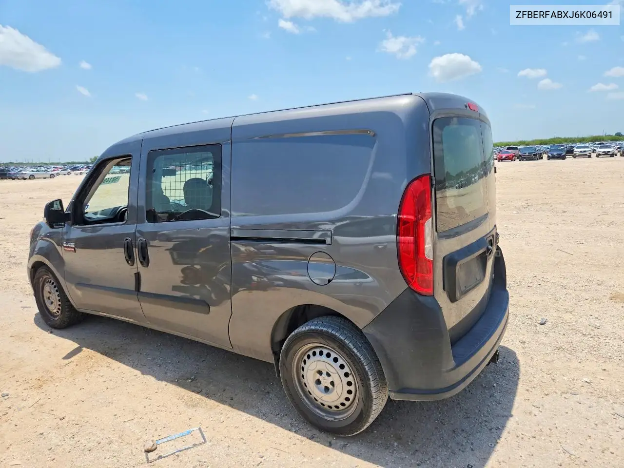 2018 Ram Promaster City VIN: ZFBERFABXJ6K06491 Lot: 58149606