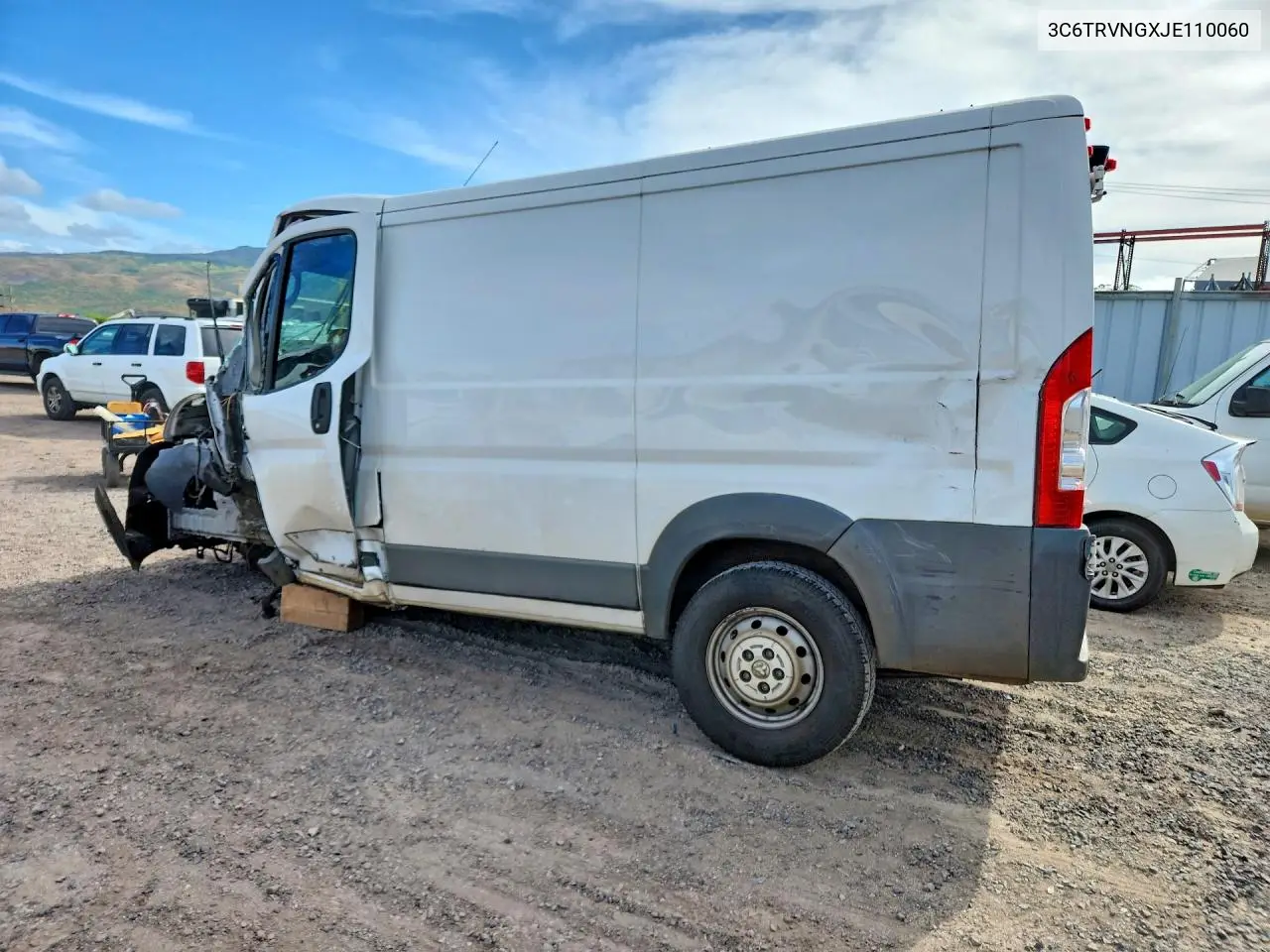 2018 Ram Promaster 1500 1500 Standard VIN: 3C6TRVNGXJE110060 Lot: 59021766