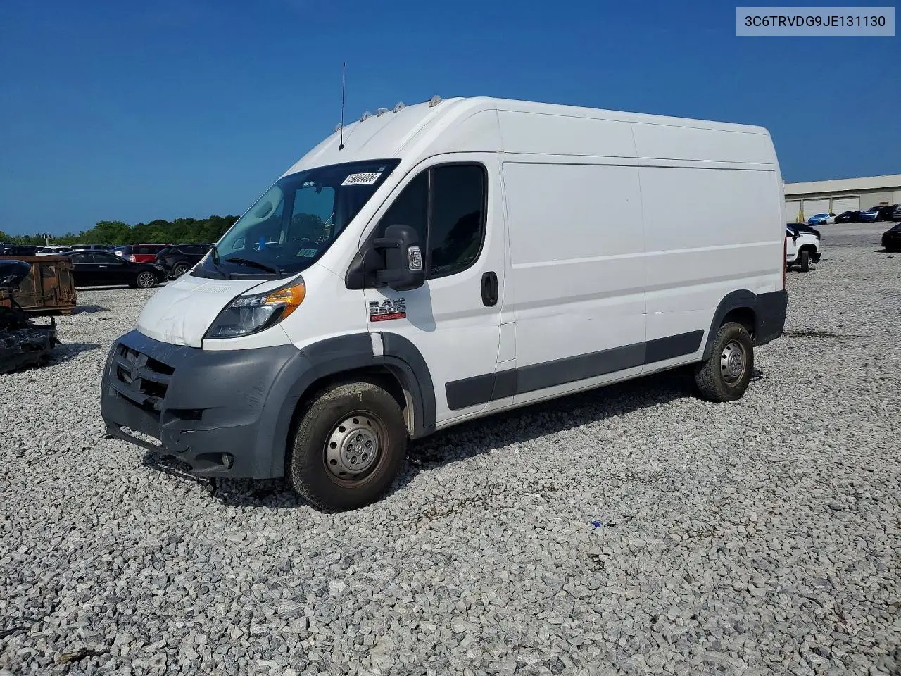 2018 Ram Promaster 2500 2500 High VIN: 3C6TRVDG9JE131130 Lot: 59064806