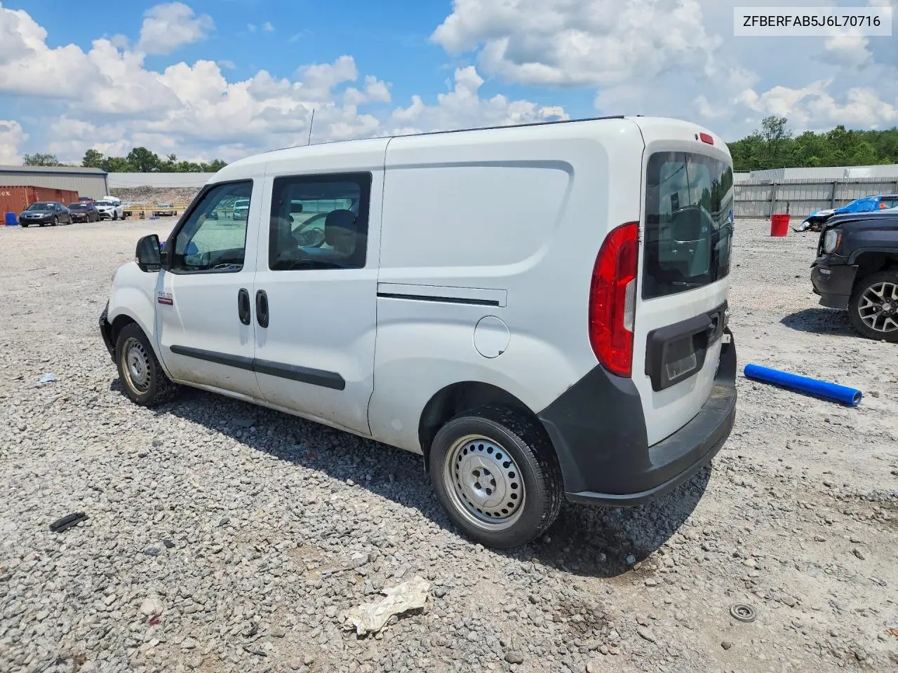 2018 Ram Promaster City VIN: ZFBERFAB5J6L70716 Lot: 60234096