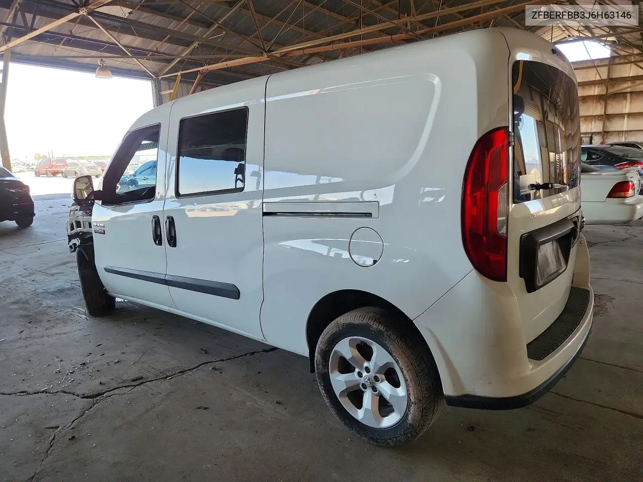 2018 Ram Promaster City Slt VIN: ZFBERFBB3J6H63146 Lot: 60783136
