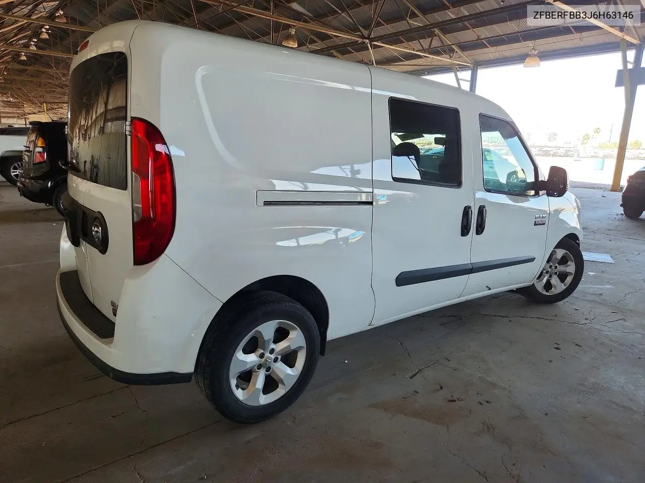 2018 Ram Promaster City Slt VIN: ZFBERFBB3J6H63146 Lot: 60783136