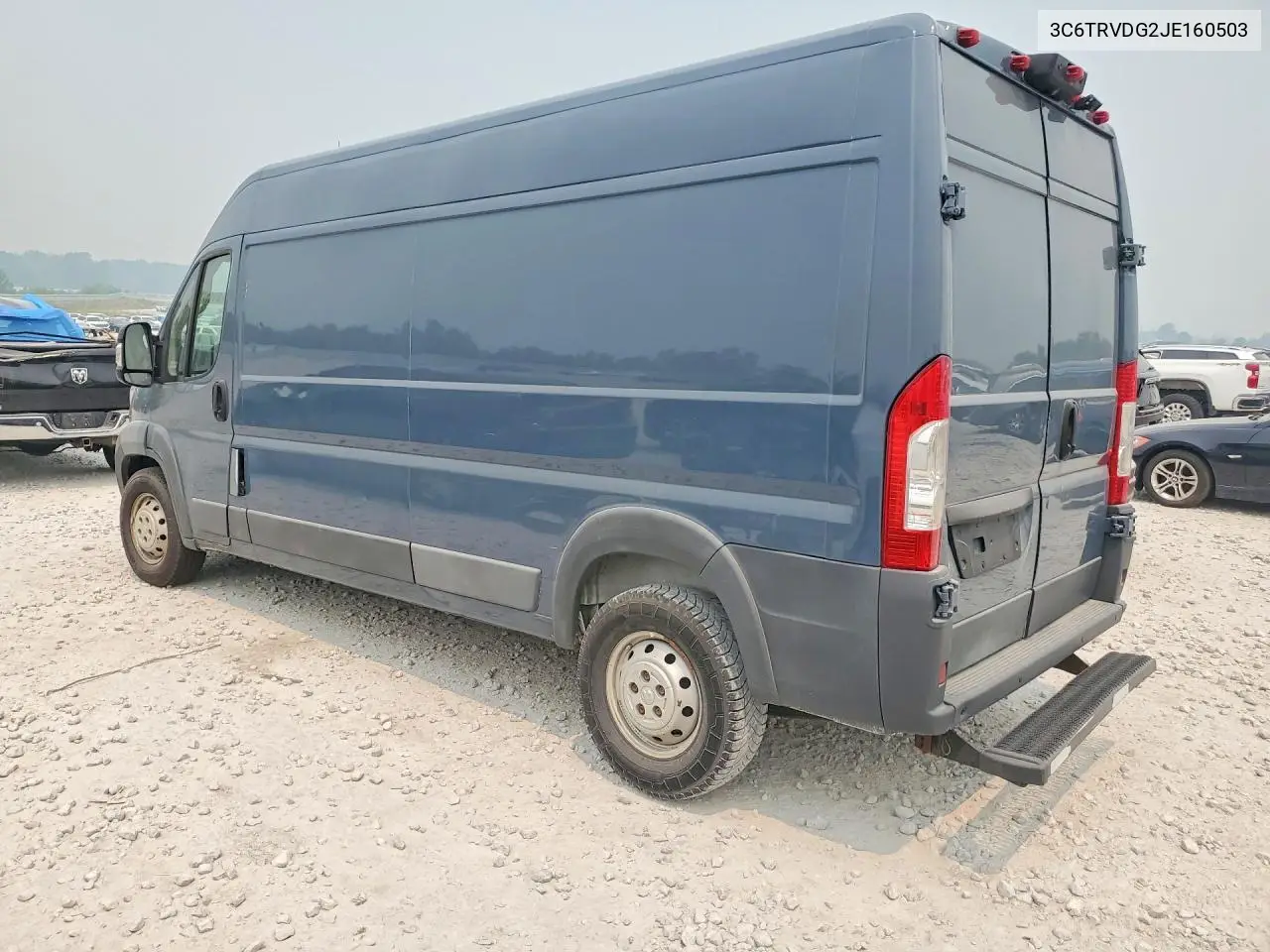 2018 Ram Promaster 2500 Delivery Van VIN: 3C6TRVDG2JE160503 Lot: 61083666