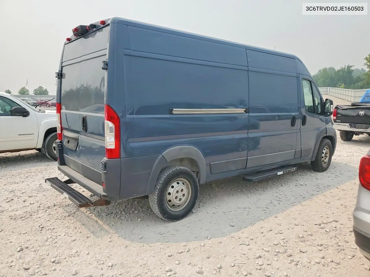 2018 Ram Promaster 2500 Delivery Van VIN: 3C6TRVDG2JE160503 Lot: 61083666