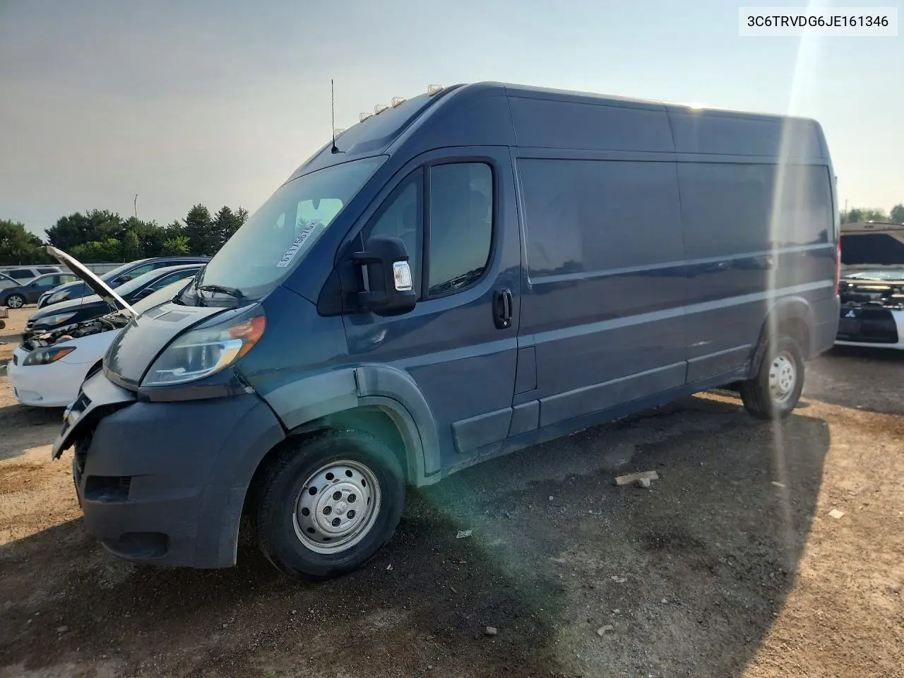 2018 Ram Promaster 2500 2500 High VIN: 3C6TRVDG6JE161346 Lot: 61175676