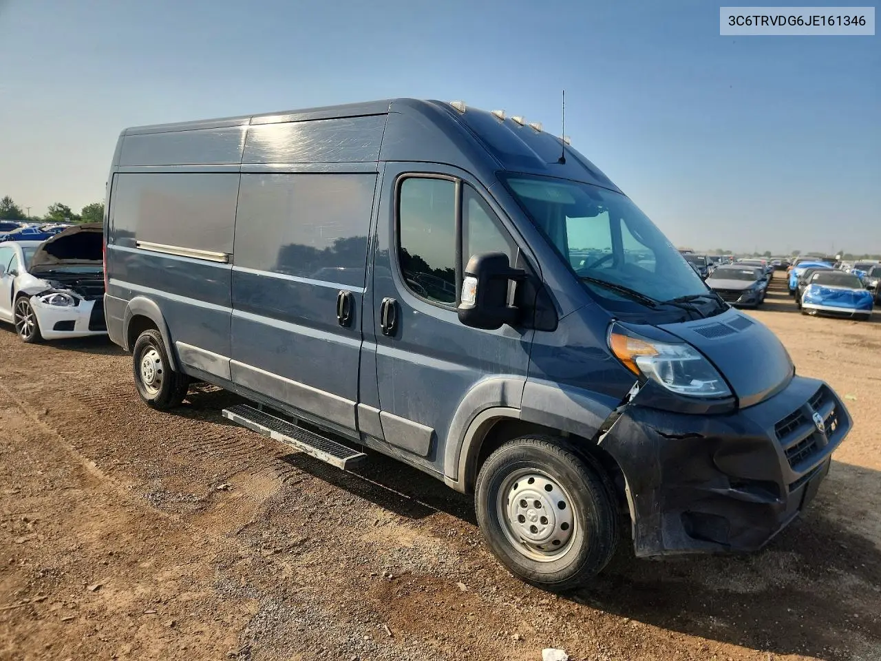 2018 Ram Promaster 2500 2500 High VIN: 3C6TRVDG6JE161346 Lot: 61175676