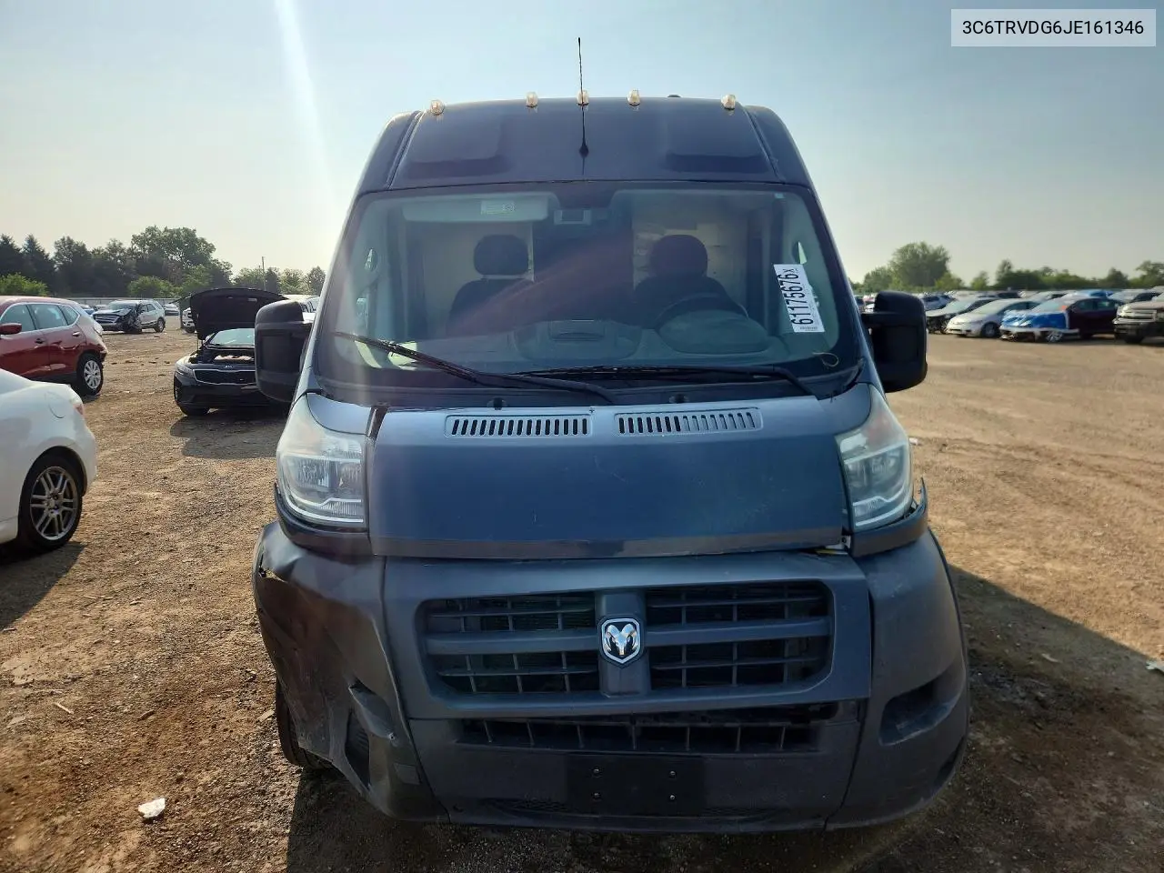 2018 Ram Promaster 2500 2500 High VIN: 3C6TRVDG6JE161346 Lot: 61175676