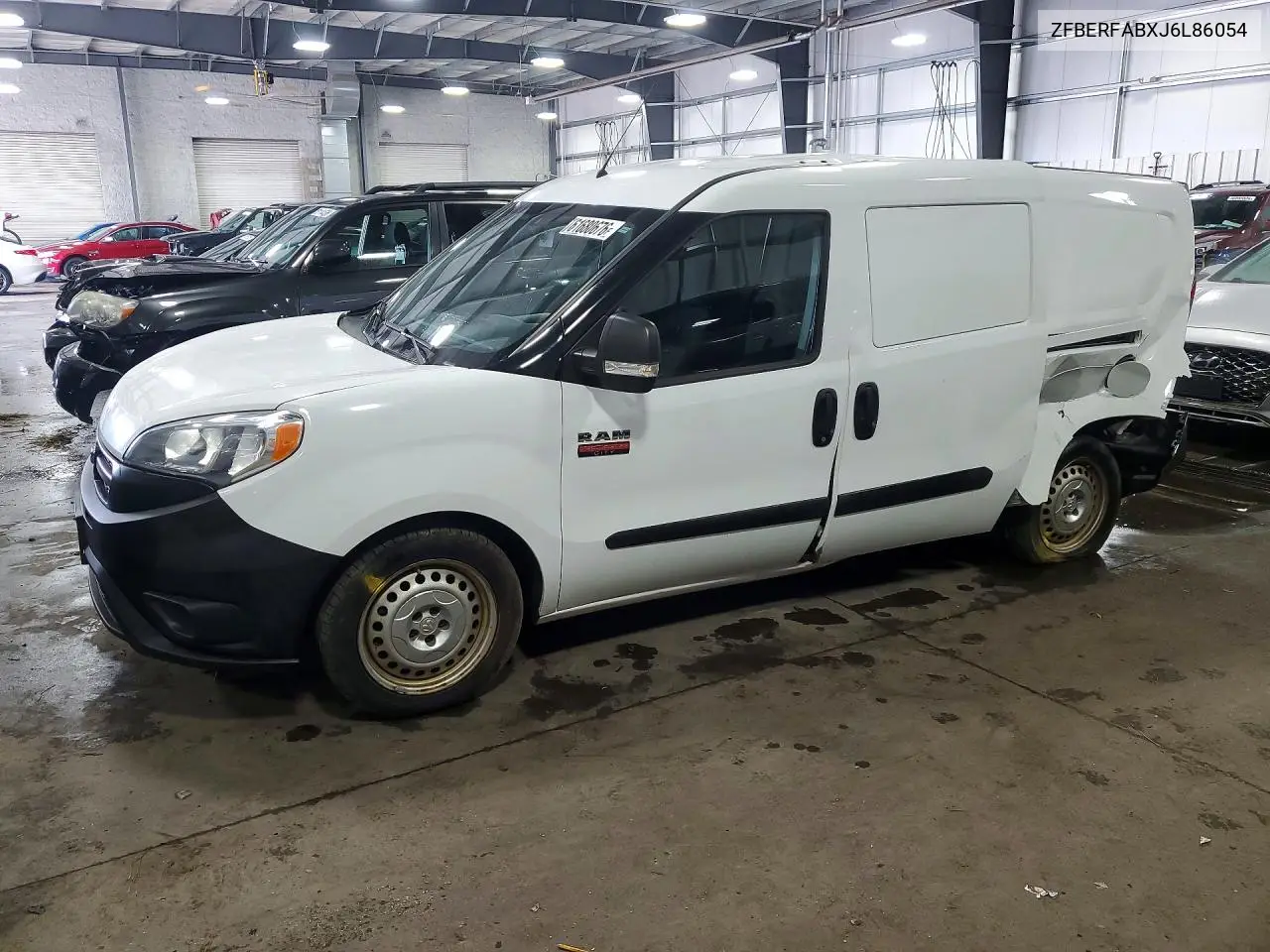 2018 Ram Promaster City VIN: ZFBERFABXJ6L86054 Lot: 61680676