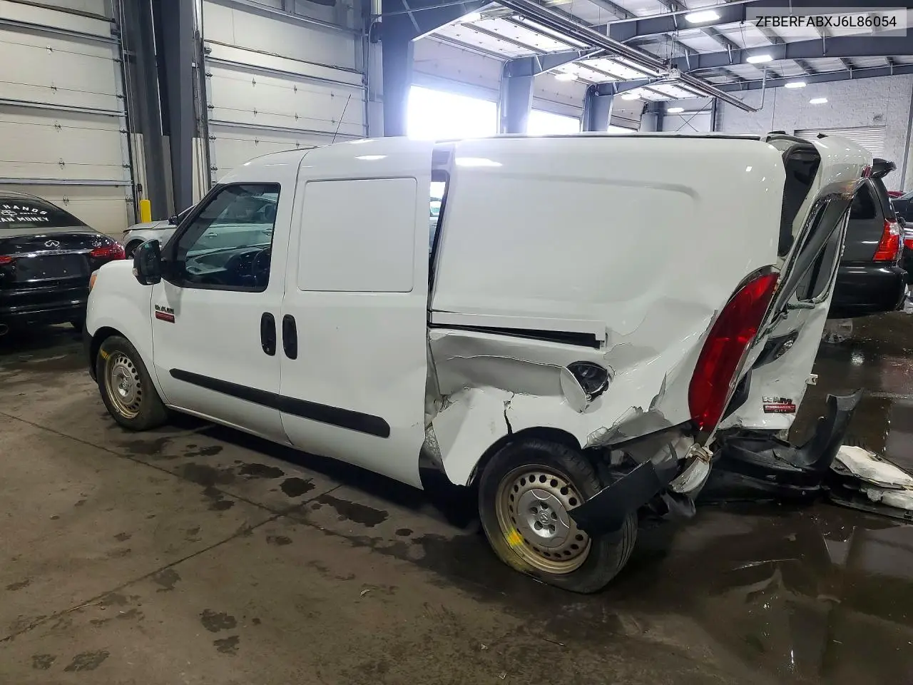 2018 Ram Promaster City VIN: ZFBERFABXJ6L86054 Lot: 61680676