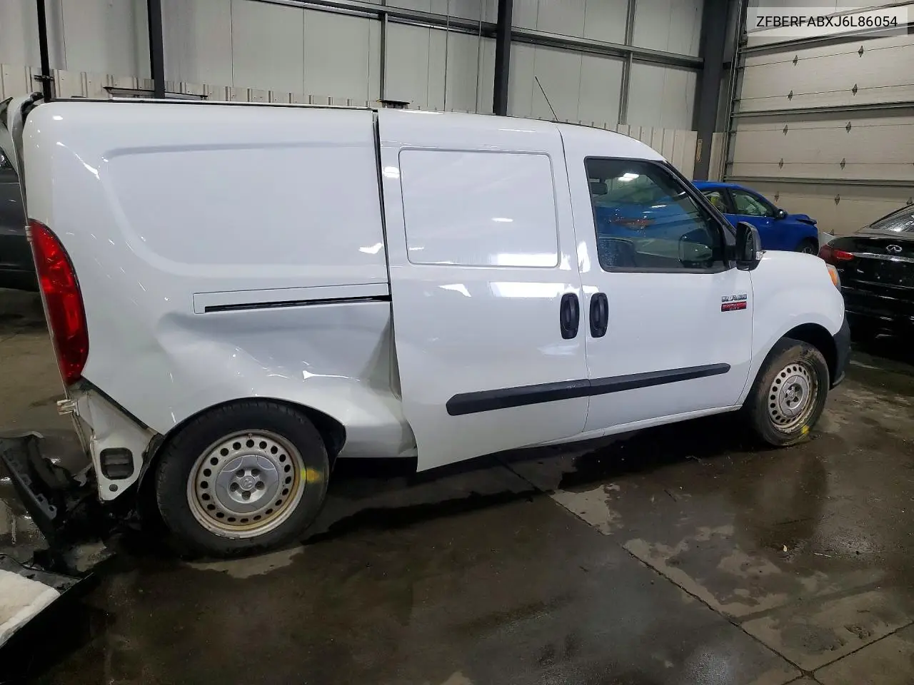 2018 Ram Promaster City VIN: ZFBERFABXJ6L86054 Lot: 61680676
