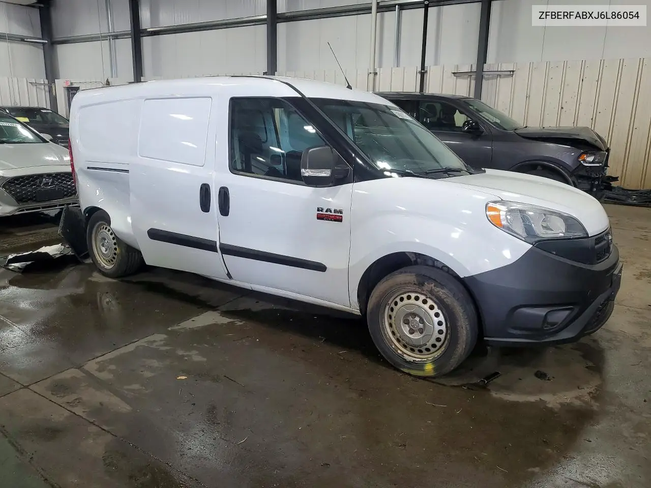 2018 Ram Promaster City VIN: ZFBERFABXJ6L86054 Lot: 61680676