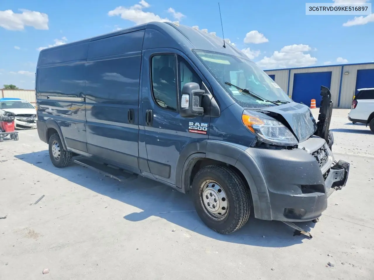 2019 Ram Promaster 2500 Delivery Van VIN: 3C6TRVDG9KE516897 Lot: 58482696