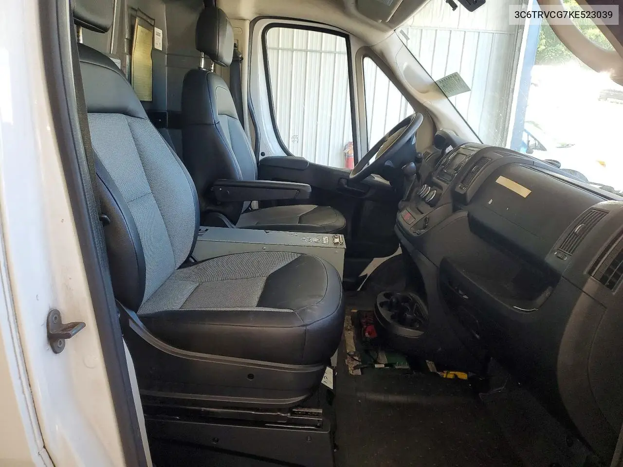 2019 Ram Promaster 2500 2500 High VIN: 3C6TRVCG7KE523039 Lot: 58700006