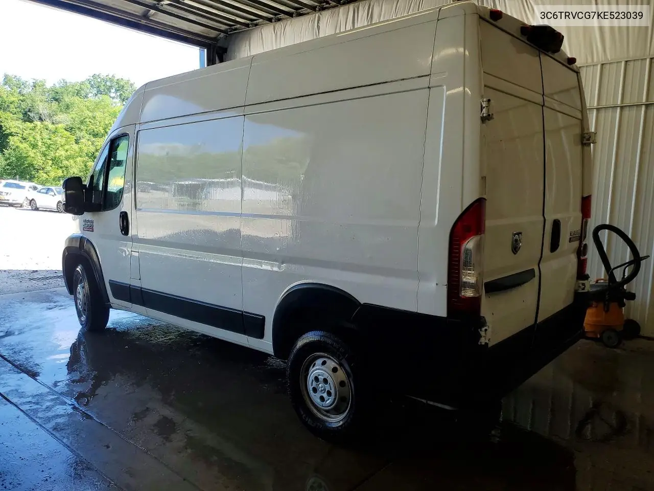 2019 Ram Promaster 2500 2500 High VIN: 3C6TRVCG7KE523039 Lot: 58700006