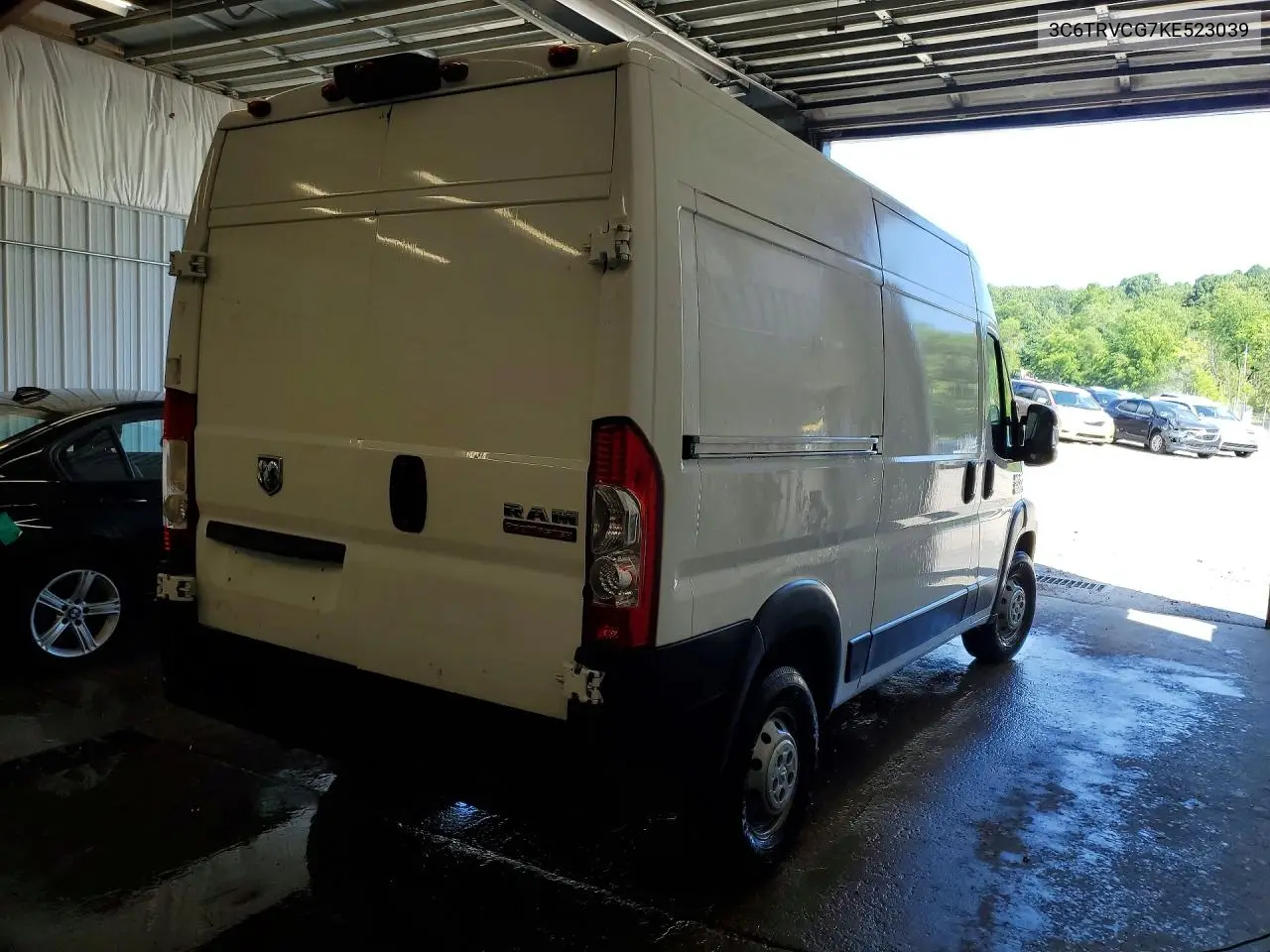 2019 Ram Promaster 2500 2500 High VIN: 3C6TRVCG7KE523039 Lot: 58700006