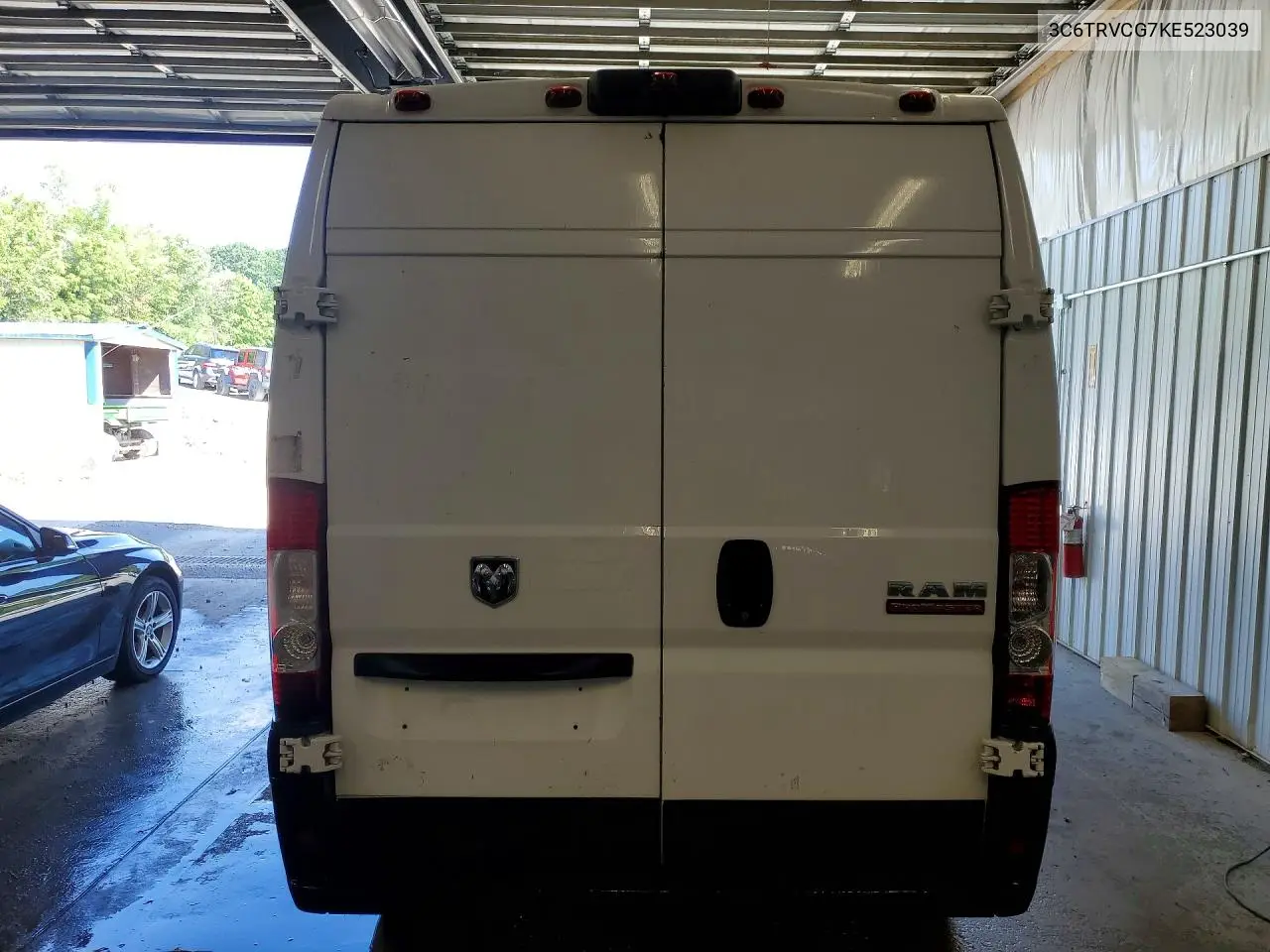 2019 Ram Promaster 2500 2500 High VIN: 3C6TRVCG7KE523039 Lot: 58700006