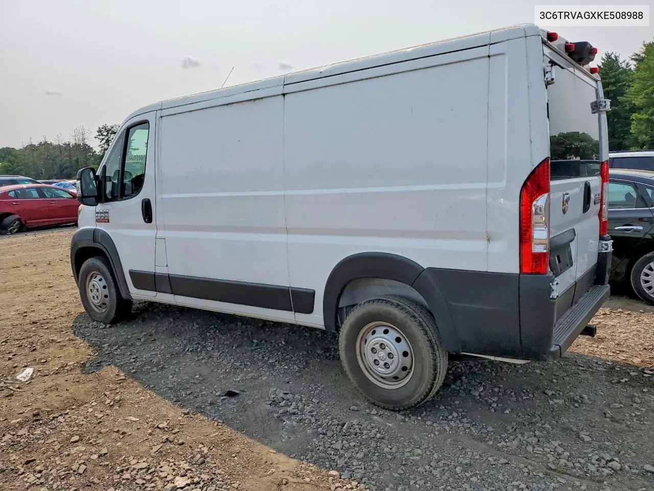 2019 Ram Promaster 1500 Delivery Van VIN: 3C6TRVAGXKE508988 Lot: 59590486