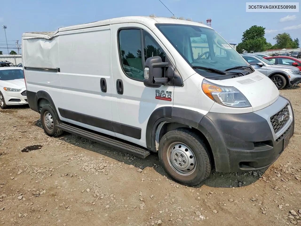 2019 Ram Promaster 1500 Delivery Van VIN: 3C6TRVAGXKE508988 Lot: 59590486
