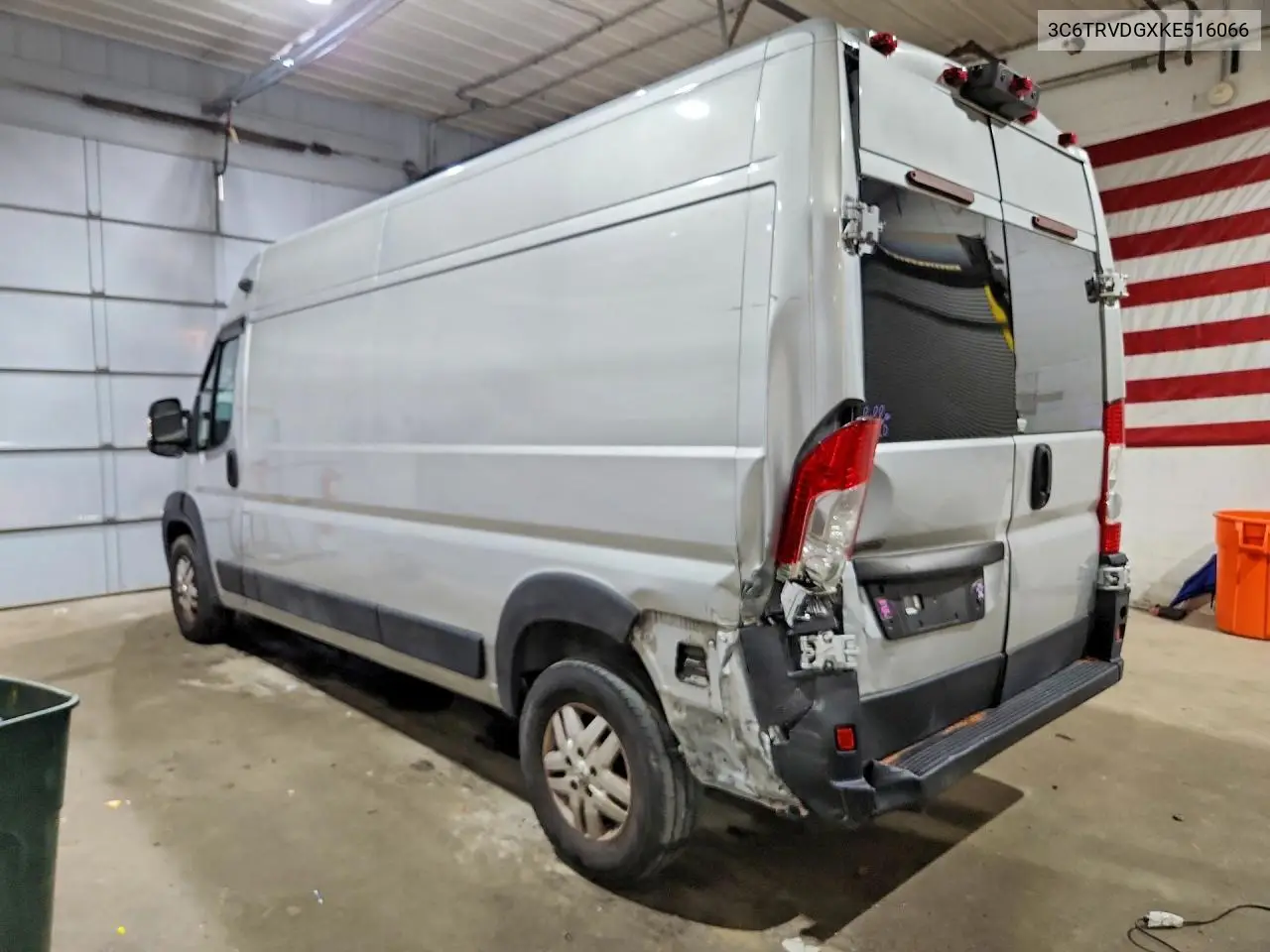 2019 Ram Promaster 2500 Delivery Van VIN: 3C6TRVDGXKE516066 Lot: 59696146