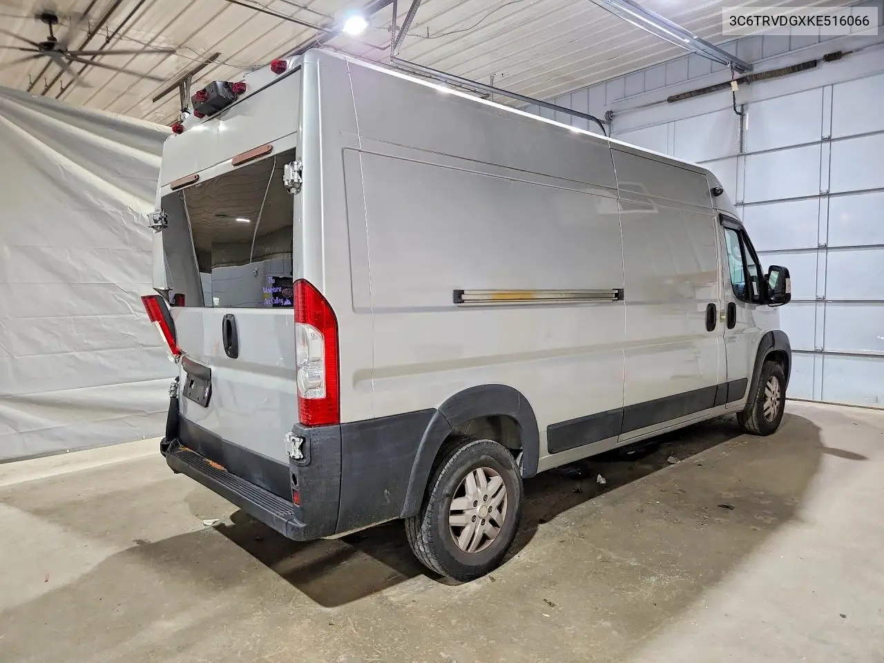 2019 Ram Promaster 2500 Delivery Van VIN: 3C6TRVDGXKE516066 Lot: 59696146