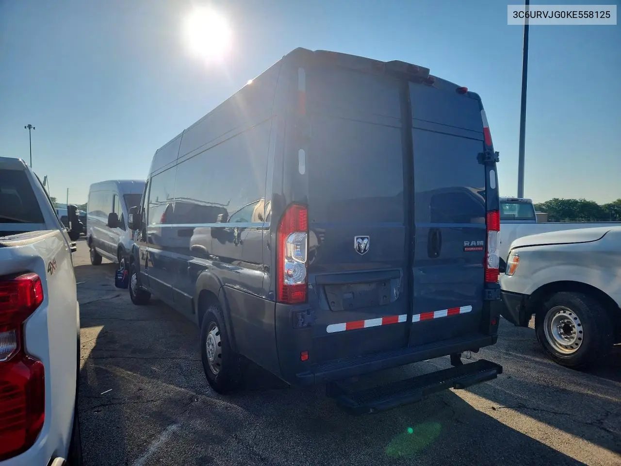2019 Ram Promaster 3500 3500 High VIN: 3C6URVJG0KE558125 Lot: 59780546