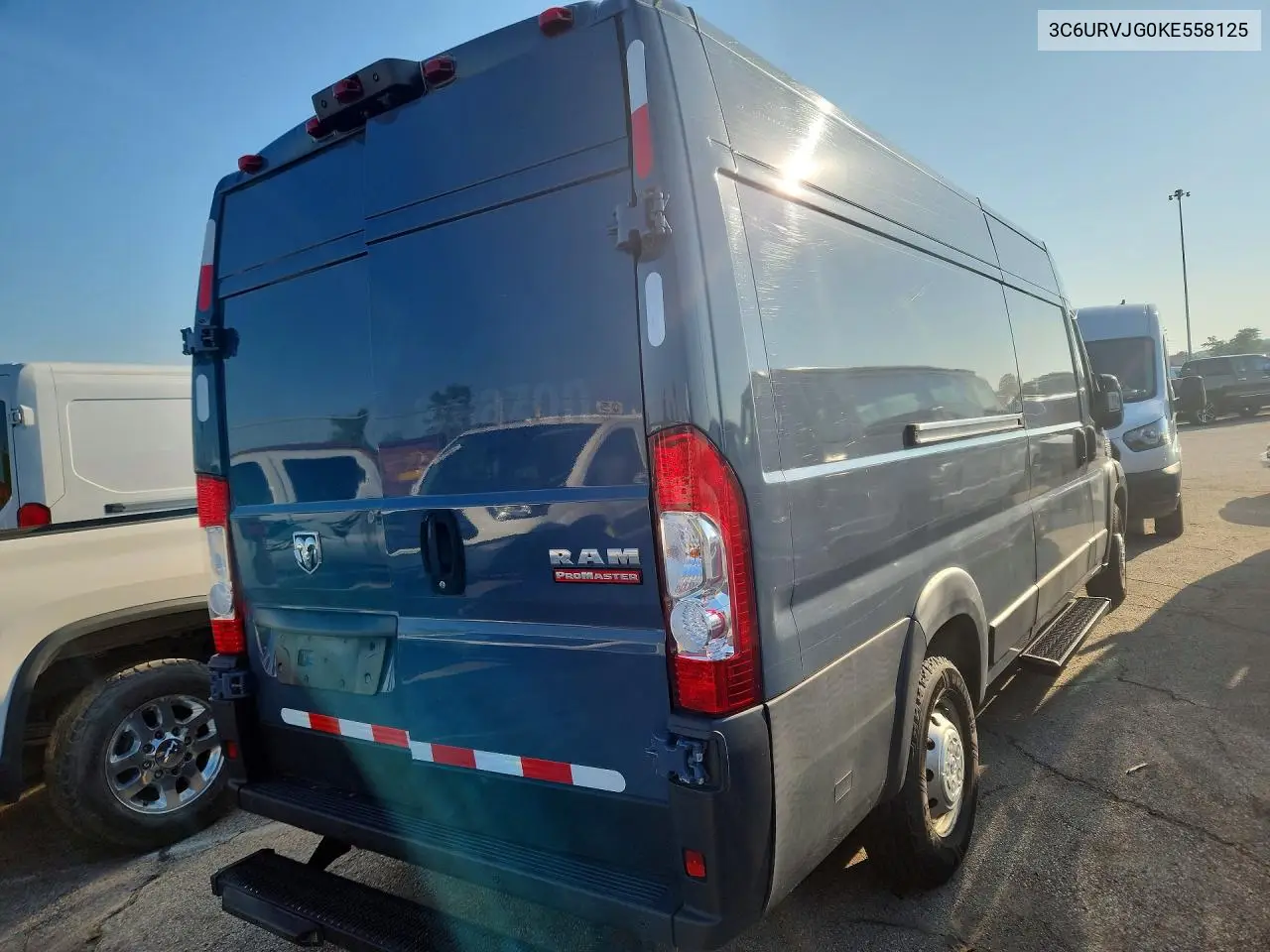 2019 Ram Promaster 3500 3500 High VIN: 3C6URVJG0KE558125 Lot: 59780546