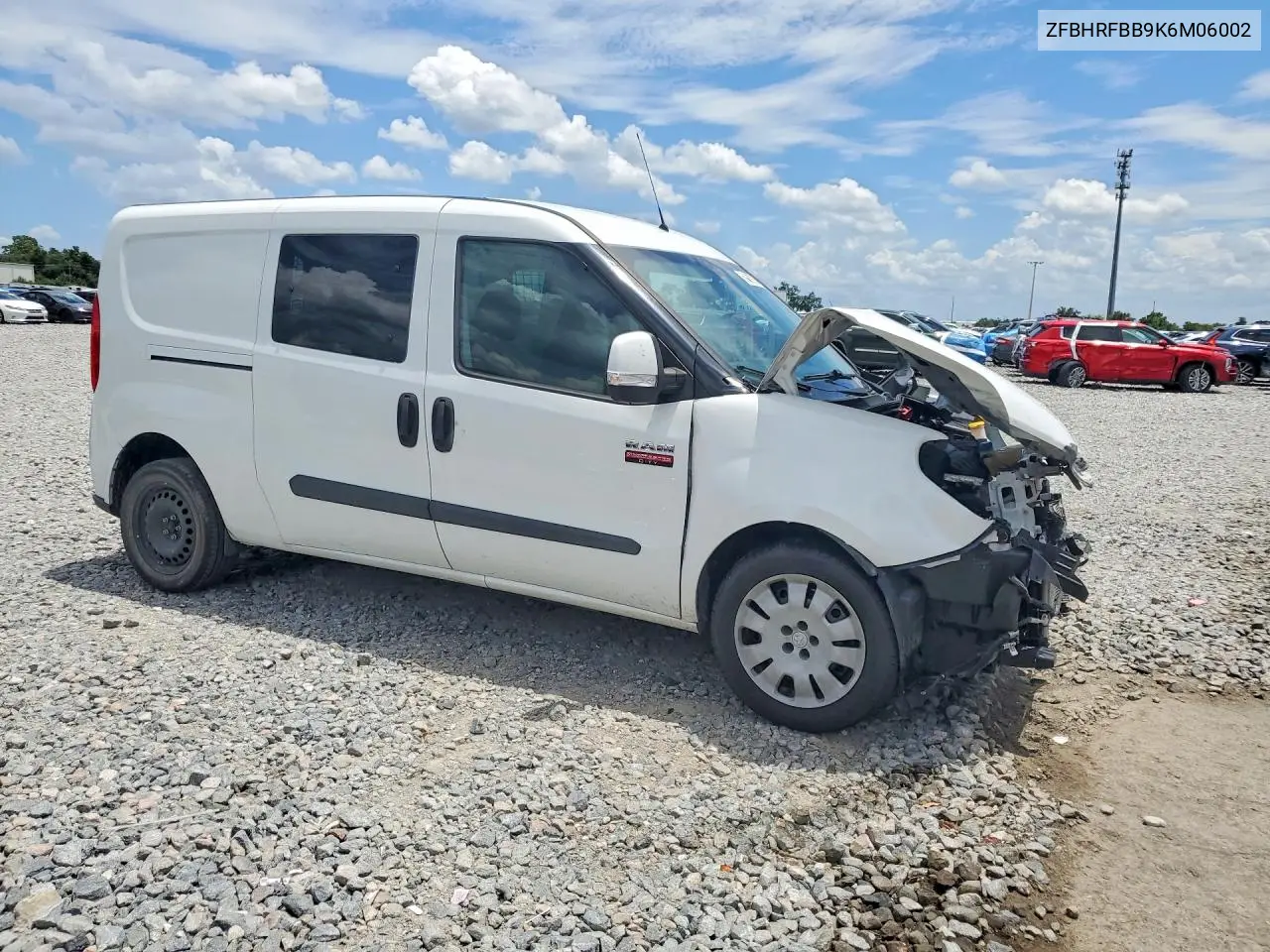 2019 Ram Promaster City Slt VIN: ZFBHRFBB9K6M06002 Lot: 59887856