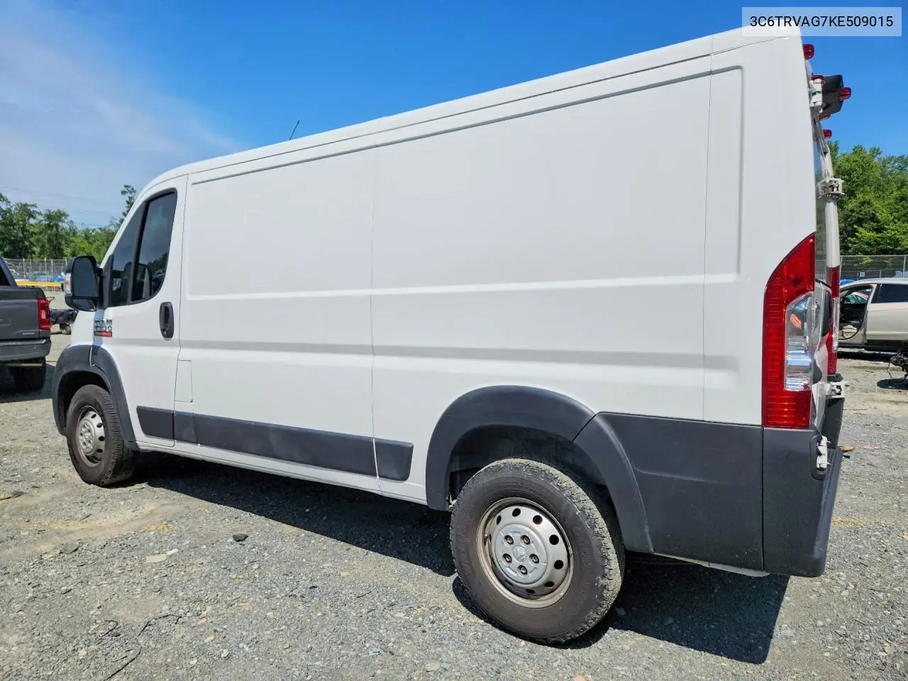 2019 Ram Promaster 1500 1500 Standard VIN: 3C6TRVAG7KE509015 Lot: 60292866