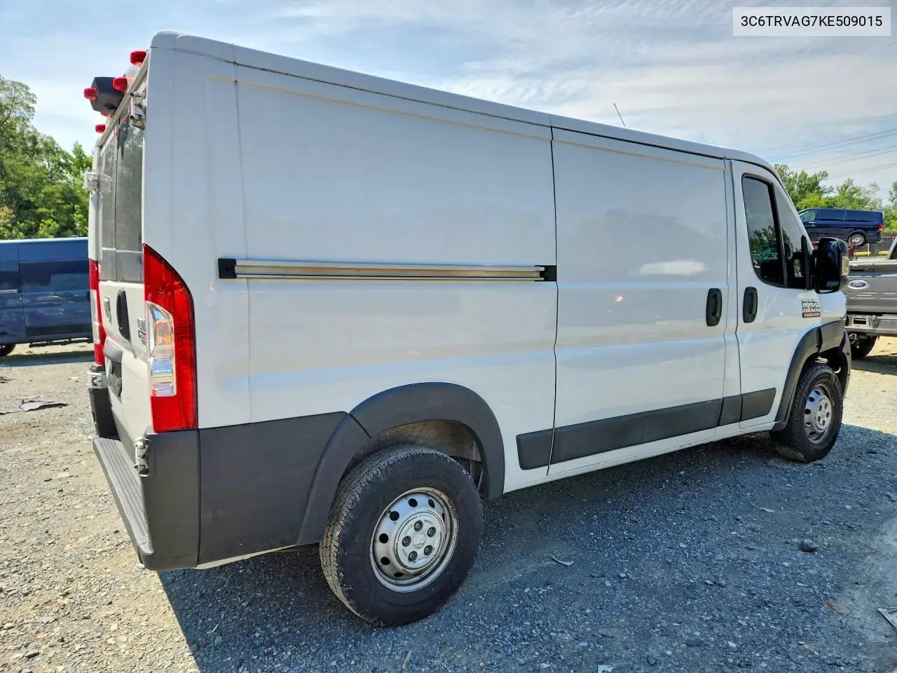 2019 Ram Promaster 1500 1500 Standard VIN: 3C6TRVAG7KE509015 Lot: 60292866