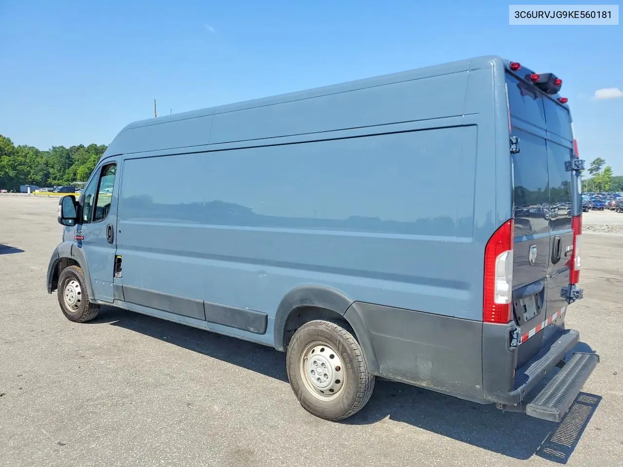2019 Ram Promaster 3500 Delivery Van VIN: 3C6URVJG9KE560181 Lot: 60516606