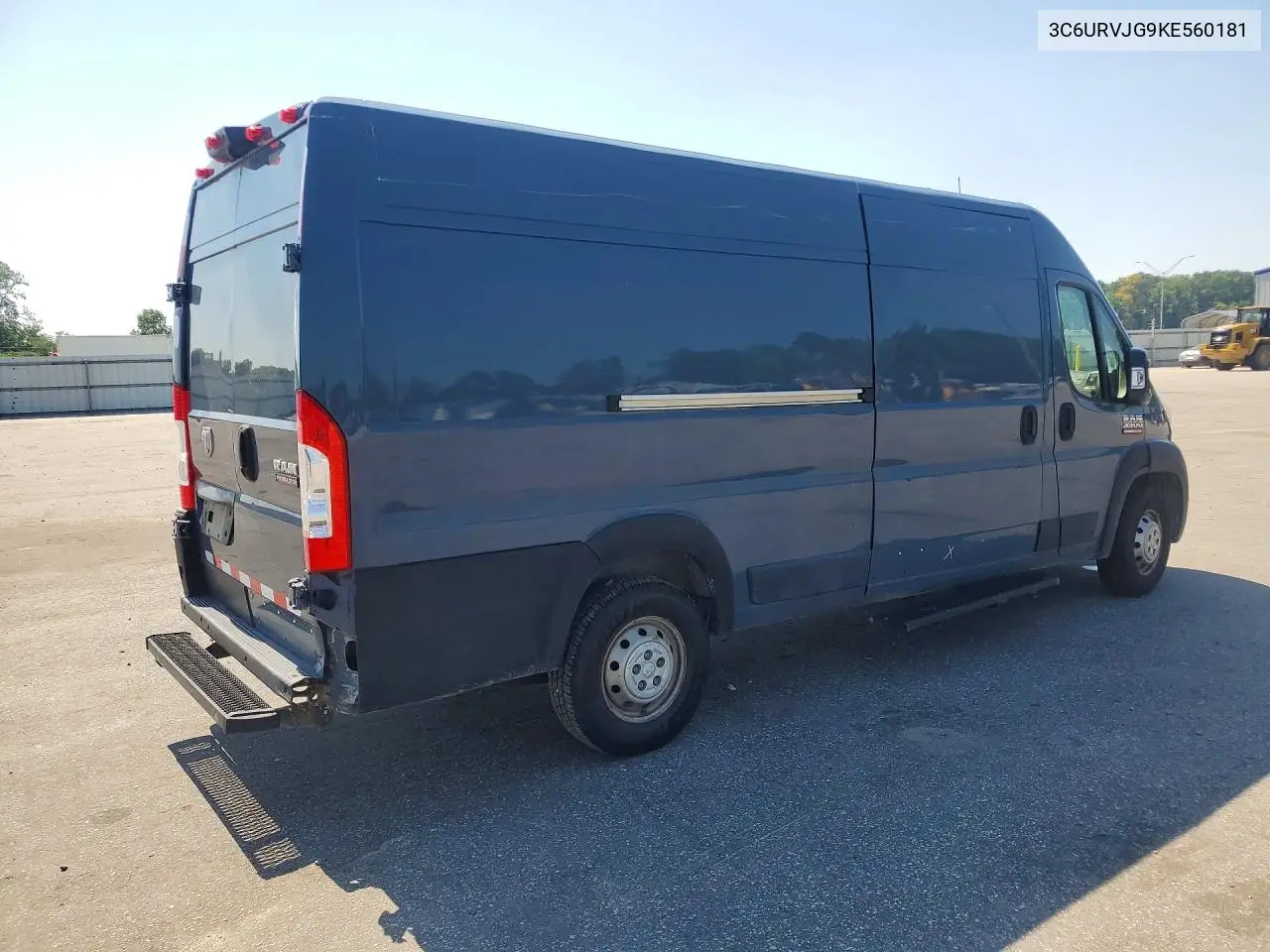 2019 Ram Promaster 3500 Delivery Van VIN: 3C6URVJG9KE560181 Lot: 60516606