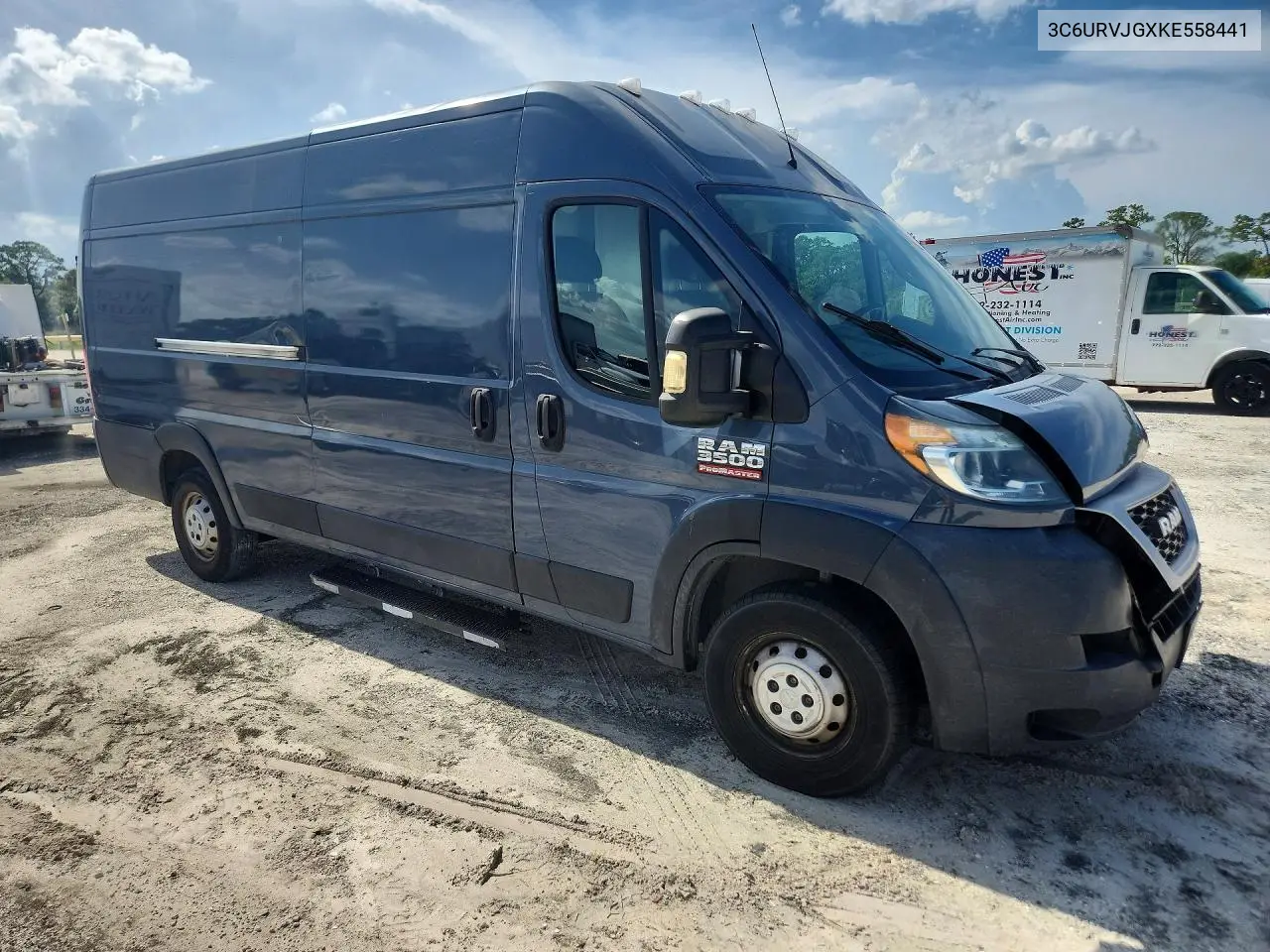 2019 Ram Promaster 3500 3500 High VIN: 3C6URVJGXKE558441 Lot: 60638416