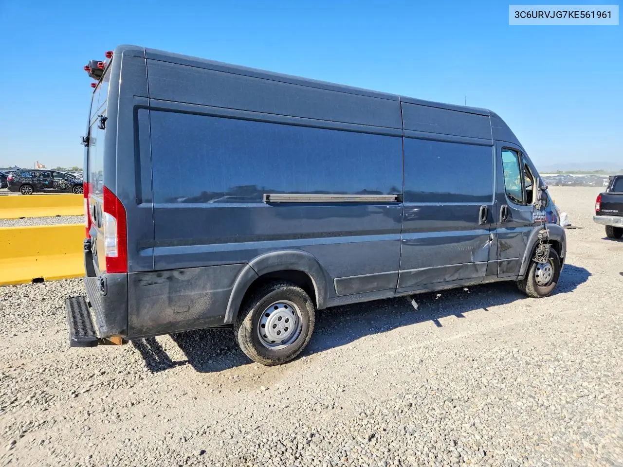 2019 Ram Promaster 3500 3500 High VIN: 3C6URVJG7KE561961 Lot: 60654146